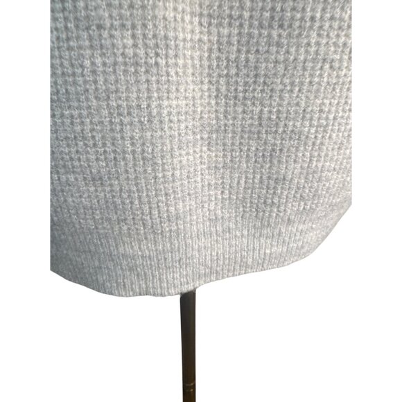 2/$30 Gap Womens Small Tall Gray Knit Sweater Acrylic Blend Cozy Fabric - Picture 14 of 16